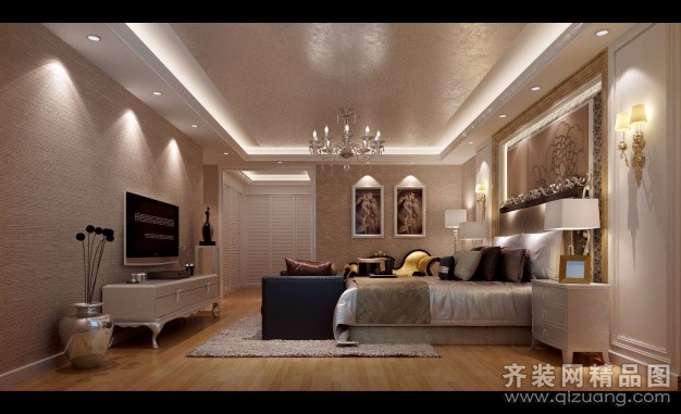 180平米現代簡約風格家裝設計案例